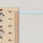 Лента атласная 2-сторонняя 3.0 мм / 100±2 метров, (130 св.голубой), Globus