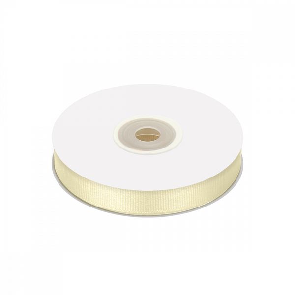 Лента репсовая (в рубчик) 12.0 мм / 22.8±1 метра, 815 кремовый, Magic4Hobby