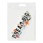 Термотрансфер M №02, 1 шт, M-222 dream big 20х7.5 см, Gamma "M" №02