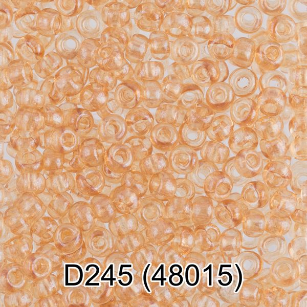 Бисер Gamma 10/0 (2.3 мм), 50 г, D245 св.желтый, 48015, круглый 4