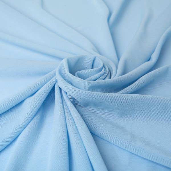 Сетка бельевая эластичная 110±5 г/м², 160±2 см / 10 метров, голубой/blue, Blitz GSTT