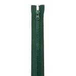 Молния трактор Т5 (5 мм) 1 зам., разъем., 65 см, F273 т.зеленый, 10 шт
