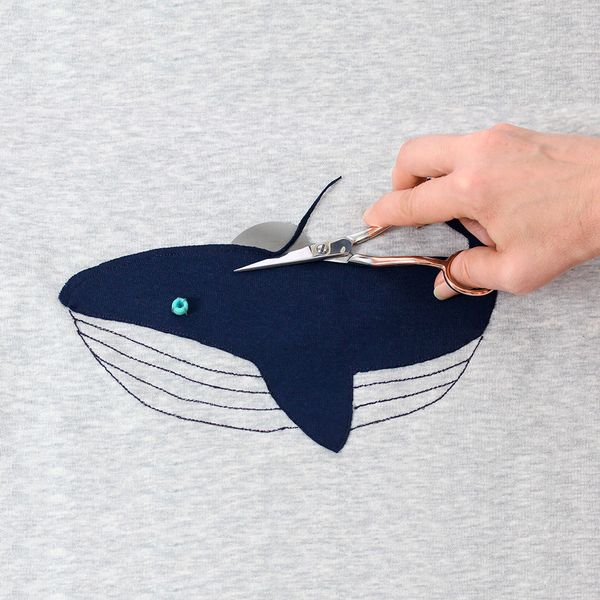 Ножницы рукодельные для аппликаций 15 см, под розовое золото, Prym 610570