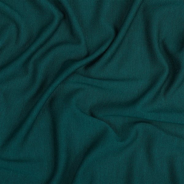 Вискоза трикотажная 210 г/м², 185 см / 1 метр, ШН-210955-10 цв.петроль (60982)