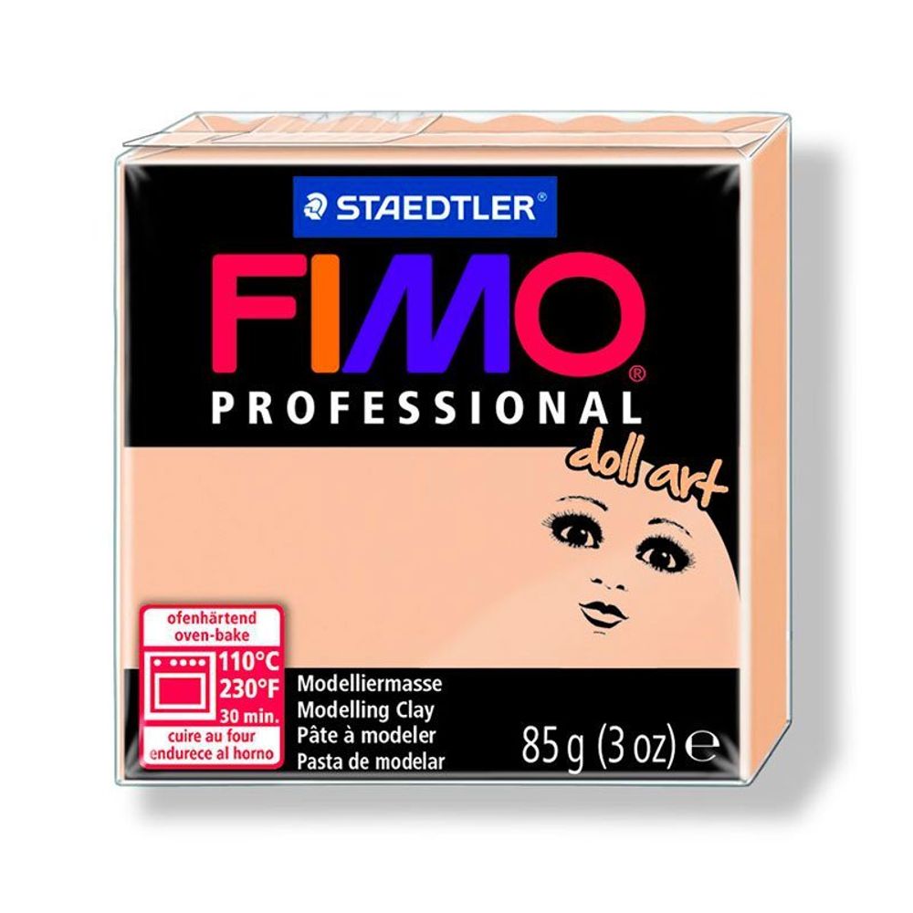 Пластика для изготовления кукол Fimo Professional Doll Art, уп. 85 гр, цв. непрозрачный песочный, 8027-45