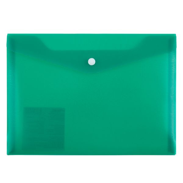 Папка-конверт с кнопкой A5 180 мкм волокно, 10 шт, ассорти 211140201, Expert Complete