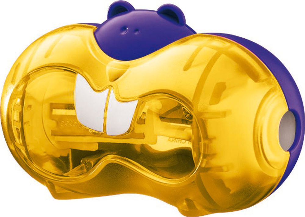 Точилка пластиковая CROC CROC TWIST, 2 отверстия 12 шт, 018411, Maped