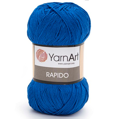 Пряжа YarnArt (ЯрнАрт) Rapido / уп.5 мот. по 100 г, 350м, 681 синий