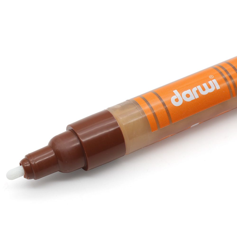 Маркер для ткани Darwi TEX Opak, 2мм, укрывистый, 805 т.коричневый