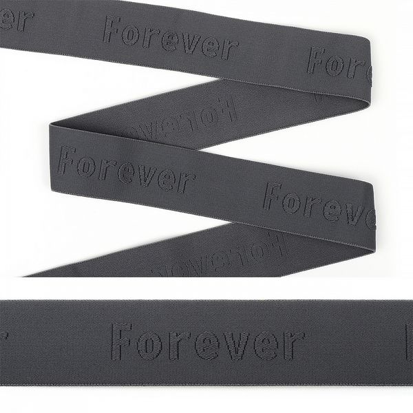 Резинка для мужских трусов и боксеров 35.0 мм / 1.5±0.5 метра, с надписью FOREVER