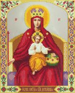 Алмазная (кристальная) мозаика Фрея, Икона Божией Матери Державная, 27х22 см