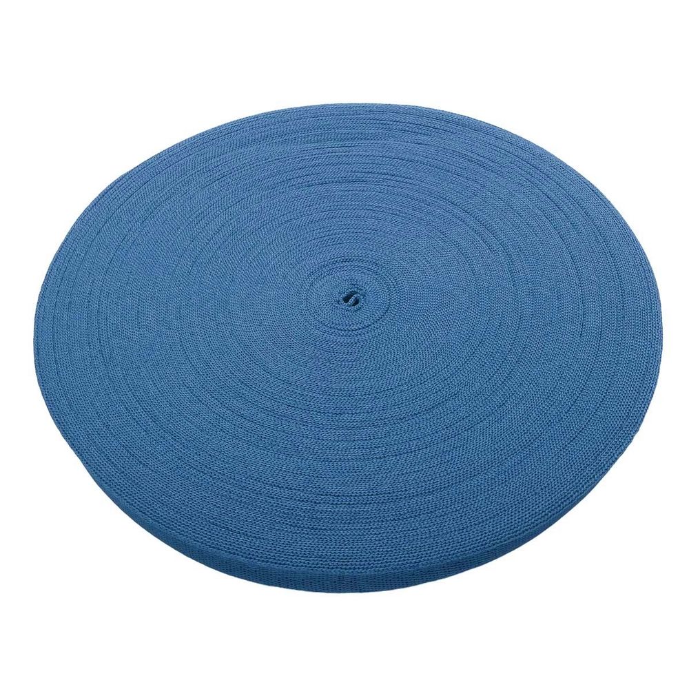 Тесьма (лента) киперная 20 мм / 50 метров, 6 г/м, 100% полиэфир, 18 джинс