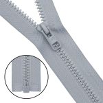 Молния трактор Arta Т6 (6 мм) 1 зам., разъем., 40 см, (2076), A396 жемчуг, НОВЫЙ МАТОВЫЙ ЗАМОК, уп.5 штук