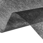 Флизелин клеевой двусторонний 23±2 г/м², 55х50 см, черный, Gamma GDD-023t