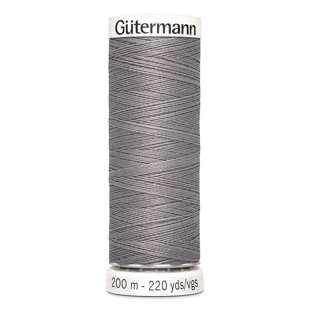 Нитки универсальные Gutermann Sew-all 100 (200 метров), 5 кат. | 493 пепельно-серый