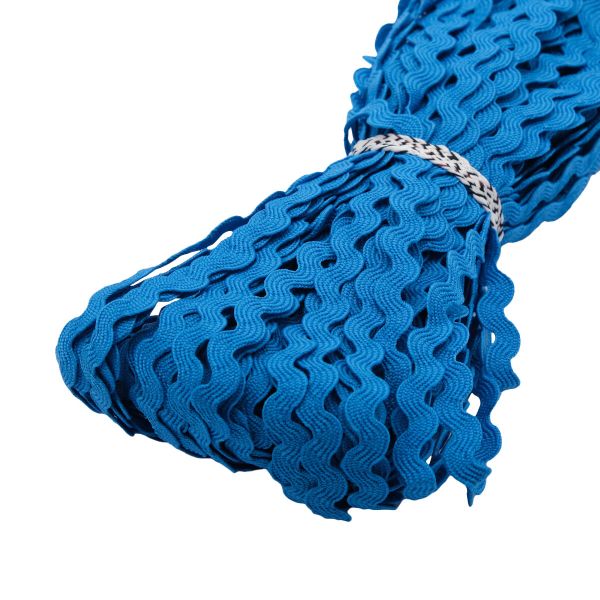 Тесьма вьюнчик 9 мм, 30м (бирюза), 30 м