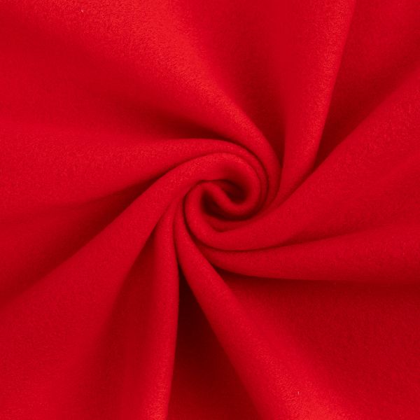 Флис 2-сторонний 280 г/м², 150х160±5 см, красный/red, Gamma FG-005N