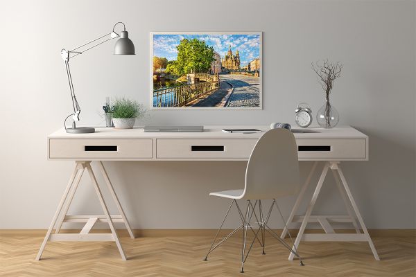 Пазл 500 элементов, Рассвет на улицах Питера, PZL-500/32, Фрея