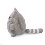 Набор для вязания игрушки Забавный котик 10 см, Miadolla AMG-0101