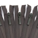 Молния спираль (витая) Arta Т5 (5 мм) 1 зам., разъем., 40 см, цв. 078 хаки, уп.5 шт