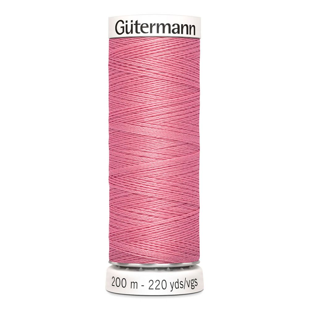 Нитки универсальные Gutermann Sew-all 100 (200 метров), 5 кат. | 889 нежно-розовый