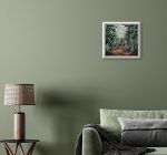 Набор для вышивания нитками Panna, Домик в лесу, 20х20 см