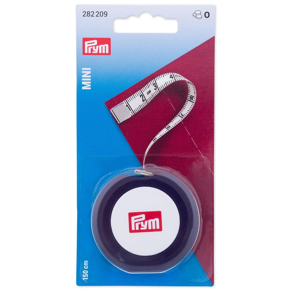 Рулетка Mini 150 см, 1 шт, шкала в см, Prym 282209