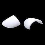 Плечевые накладки (подплечники) втачные 100х145х8 мм, белый, 50 пар