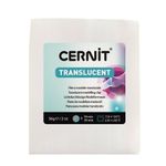 Полимерная глина Cernit Translucent запекаемая, прозрачная 250 гр, 005 белый