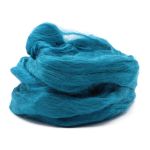 Шерсть для валяния 100% вискоза, 50 г, 1442 мультиколор т.изумруд