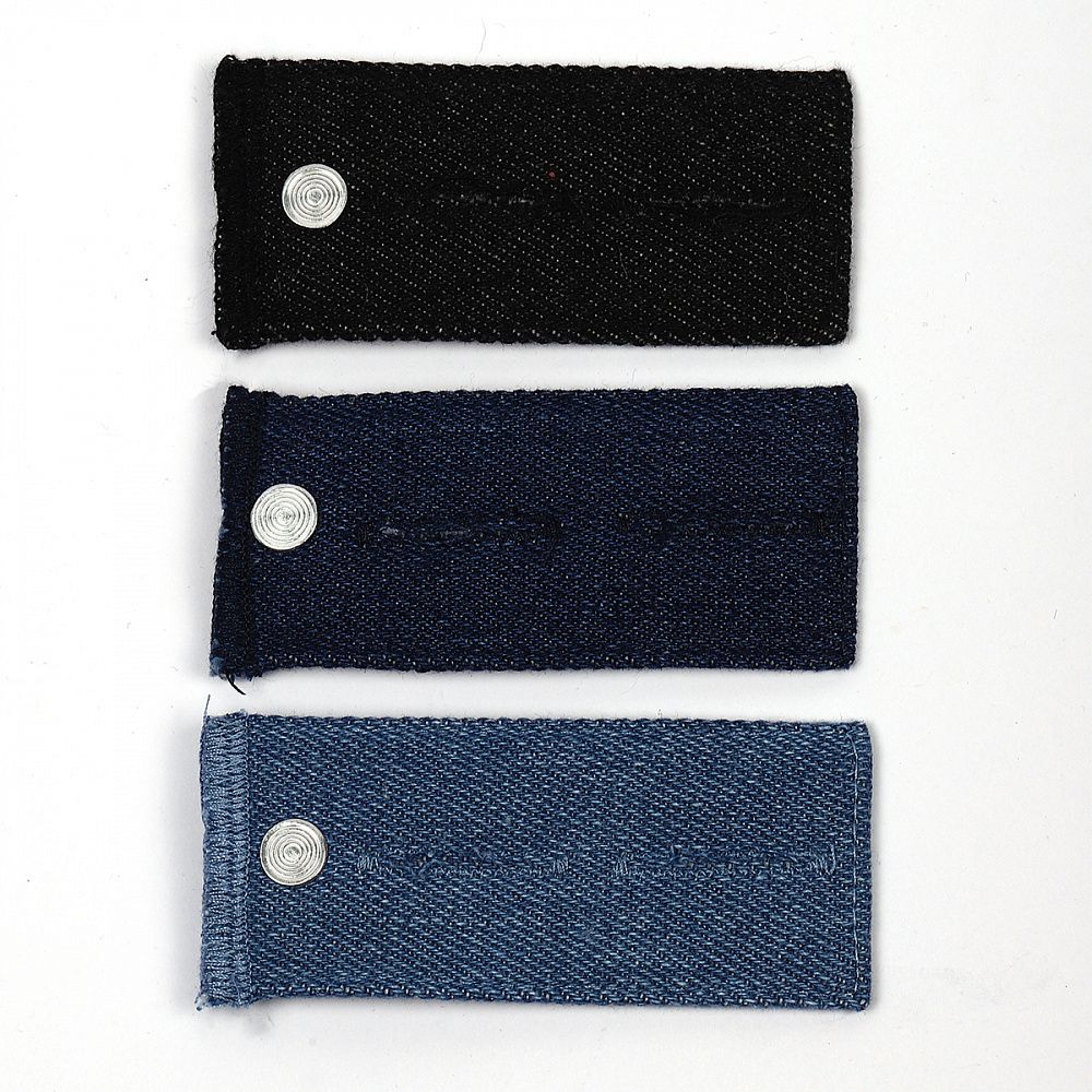 Набор пуговица-расширитель пояса для джинс, уп.3 шт