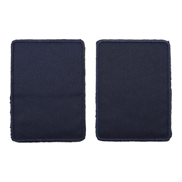 Термоаппликация Прямоугольник 7,5х5,5см, уп., 2 шт, цв.синий
