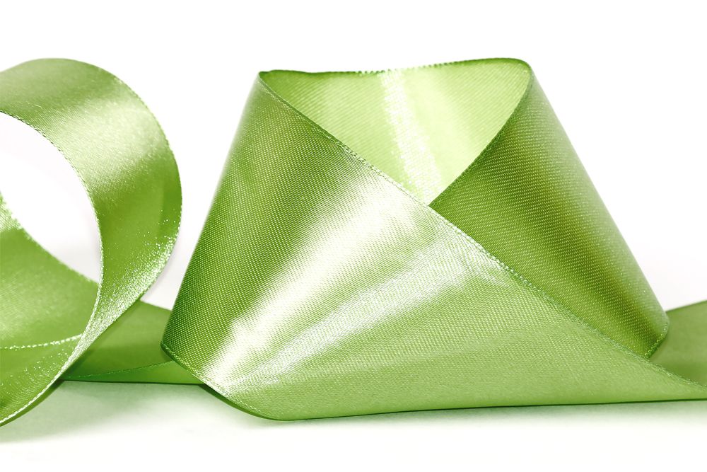 Лента атласная 1-сторонняя 50.0 мм / 33±2 метра, 055 болотный, Gamma