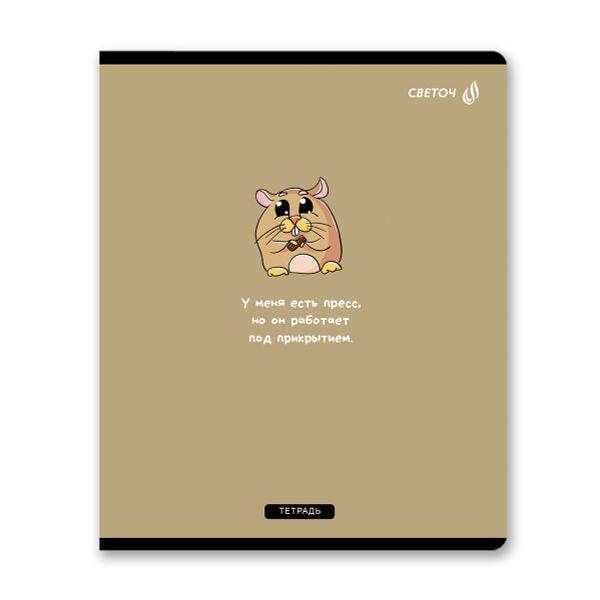 Тетрадь ученическая общая, твин лак, A5 96 л. на скобе 65 г/м², белизна 100% 5 шт клетка, 01534 Купи чудо, Светоч Т205