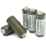 Нитки швейные бытовые Bestex 40/2, 365 м (400 ярд) / 10 кат., 376 оливково-серый