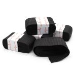 Стропа (ременная лента) 50 мм / 5х2.5 метра, толщ. 1.0 мм, [28 г/пог.м], 100% п/э, 20 черный