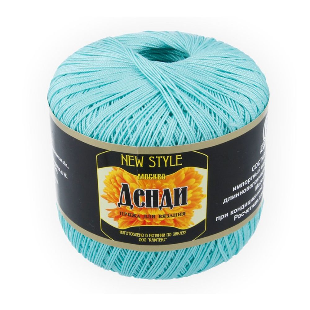 Пряжа Камтекс Денди / уп.10 мот. по 50 г, 330 м, цв.073 лед