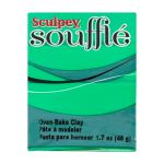 Полимерная глина 48 г, 6007 изумрудный, Sculpey SU