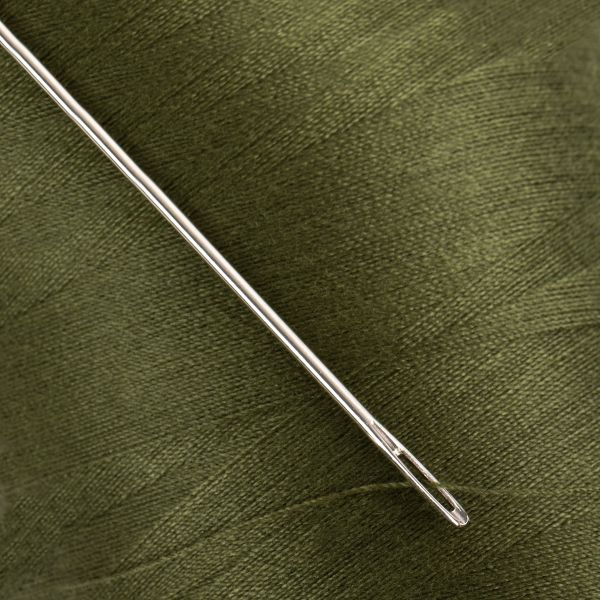 Нитки универсальные Nitka 40/2, 4570 м (5000 ярд) / 1 кат., 420 т.хаки