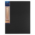 Папка на 4 О-кольцах A4 700 мкм 25 мм, эффект 3D, 4 шт, ⌀- 17 мм, черный EC211400001, Expert Complete EC211400001