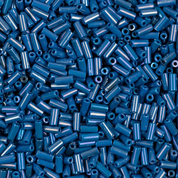 Бисер Preciosa Bugles №2, 4 мм, 50 г, 34210 синий, 351-12001