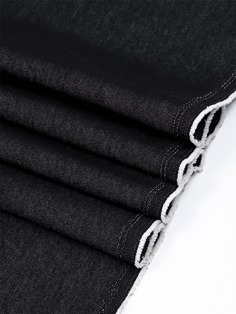 Джинс 240 г/м², 150 см / 25 метров, DJ.2, черный меланж