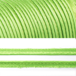 Кант атласный отделочный 11 мм, 65,8 м, F237 св.зеленый