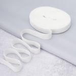 Лента бархатная (тесьма) 20.0 мм / 10±0.5 метров, рис. 8319, белый, С3513Г17