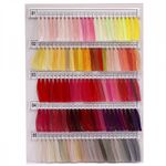 _01_ Карта цветов ниток: Нитки Max и Ideal швейные универсальные