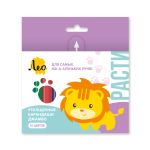 Набор цветных трехгранных коротких карандашей джамбо LTJS-12 заточенный 12х12 цв, Лео LTJS-12