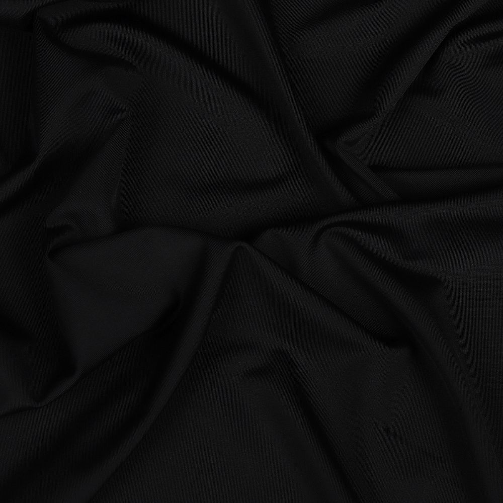 Микрофибра для нижнего белья 190 г/м², 150 см, OLG061, цв.170 черный, 1 метр