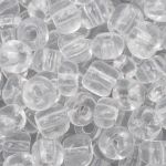 Бисер Astra&Craft 6/0 (4.1 мм), 150 г (10х15 г), цв. 1 белый/прозрачный