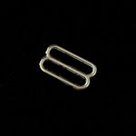 Рамки-регуляторы для бюстгальтера металл 15.0 мм, 50 шт, золото, BIG 01-3146/15