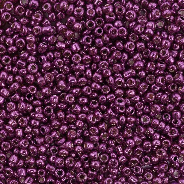 Бисер Astra&Craft 11/0 (2.1 мм), 200 г (10х20 г), цв. 1121 фиолетовый/глянцевое покрытие